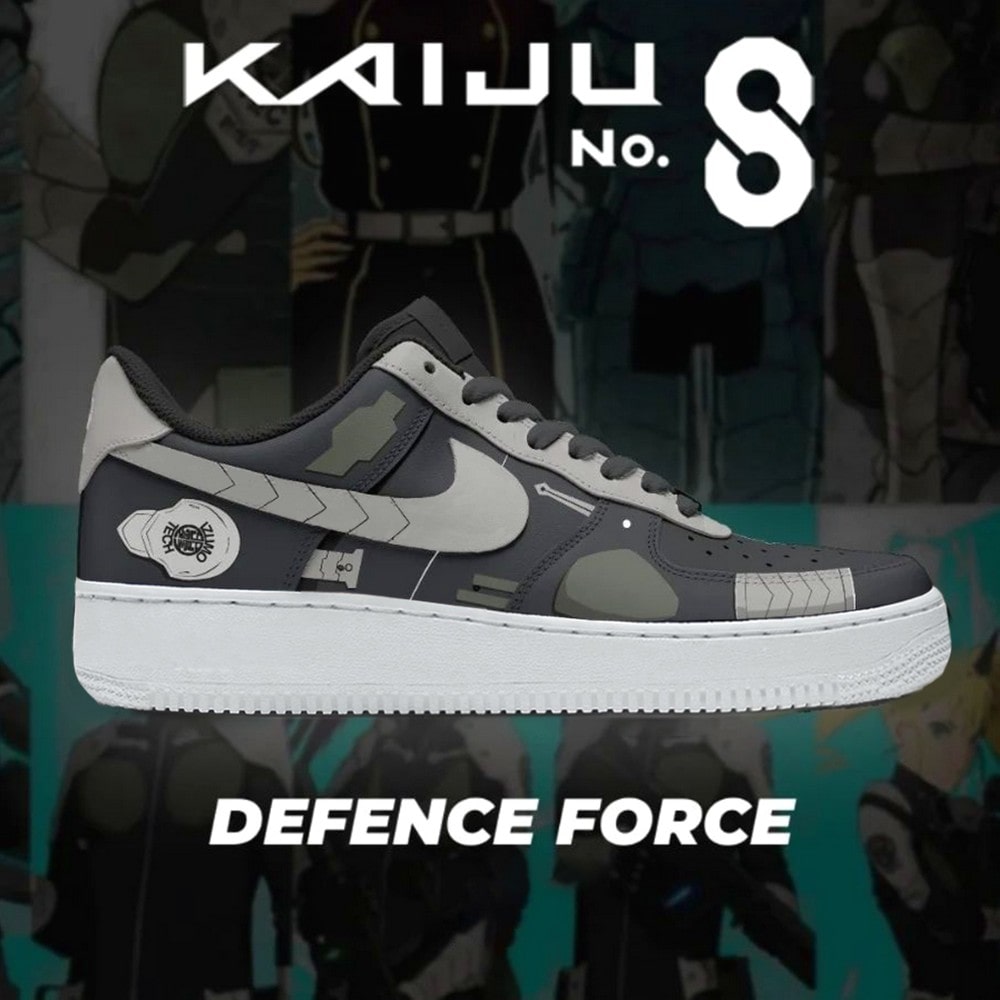 Kaiju No. 8 Nike Air Force 1 Shoes For Anime Fan