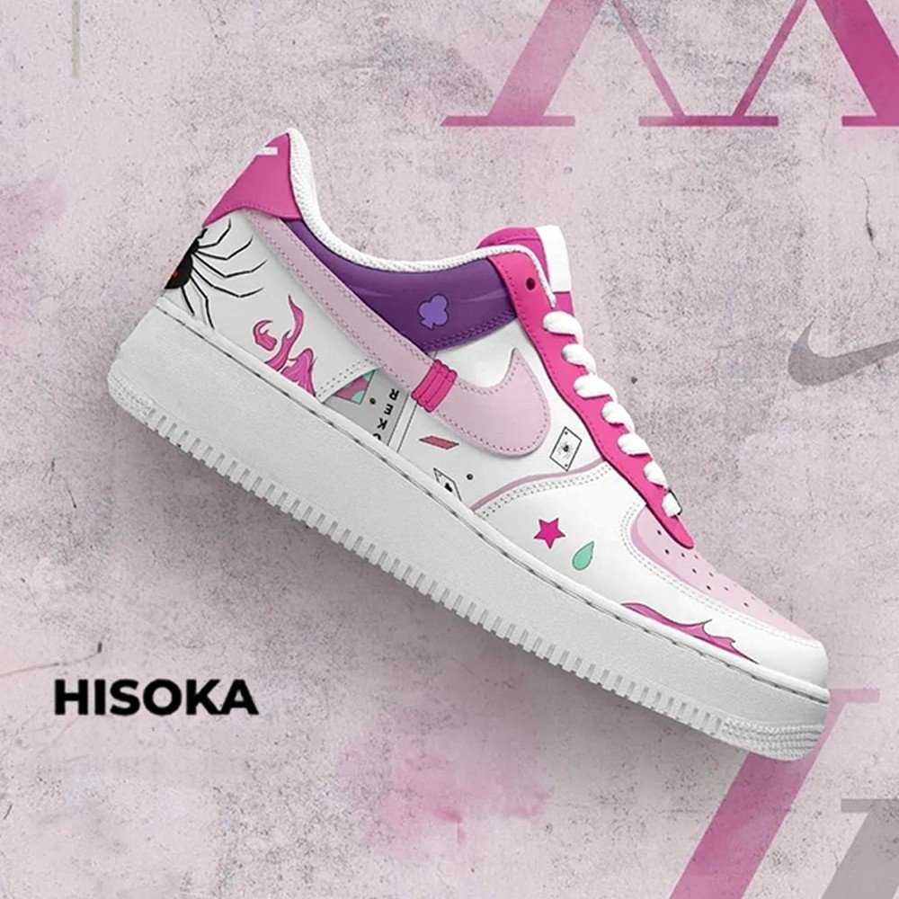 Hisoka Hunter X Hunter Nike Air Force 1 Shoes For Anime Fans