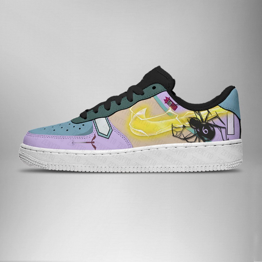 Number 6 Phantom Troupe Hunter X Hunter Nike Air Force 1 Shoes For Anime Fans