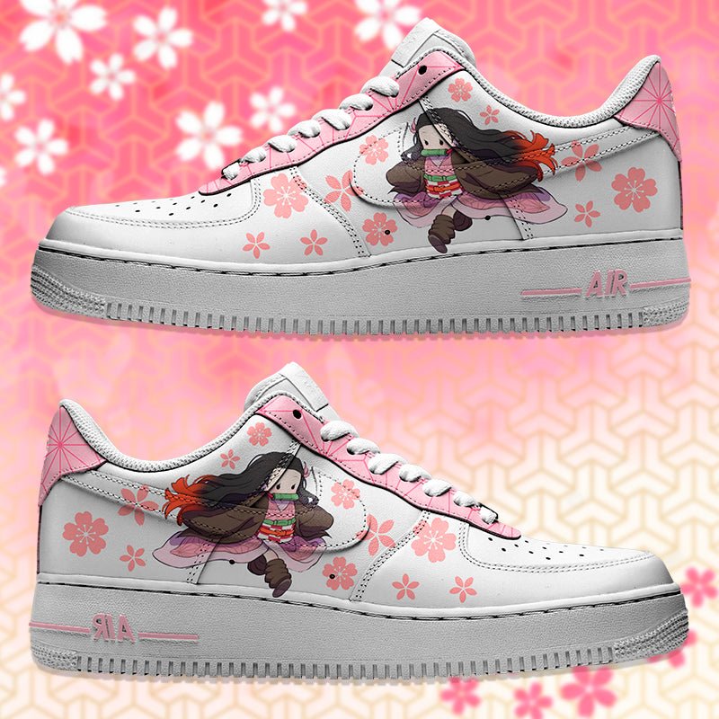 Nezuko Chiquita Nike Logo Air Force 1 Shoes Sneakers Special Gift For Men And Women