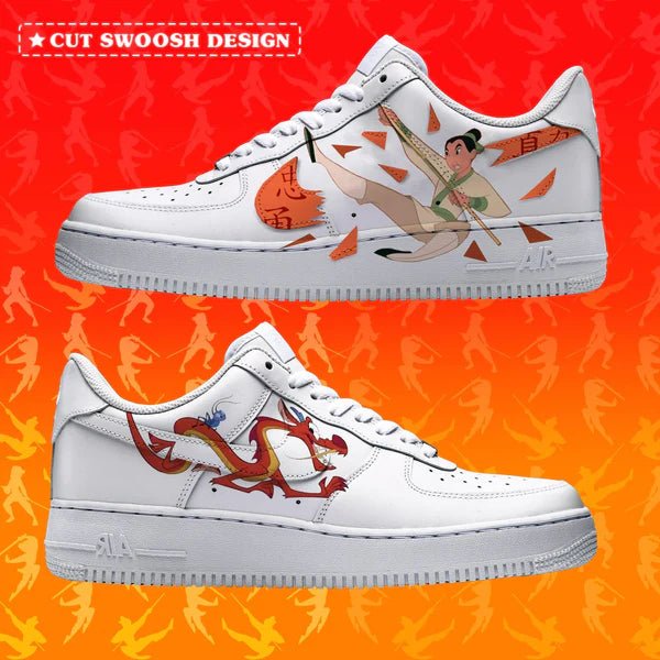 Mulan Guerrera Nike Logo Air Force 1 Shoes Sneakers Special Gift For Men And Women