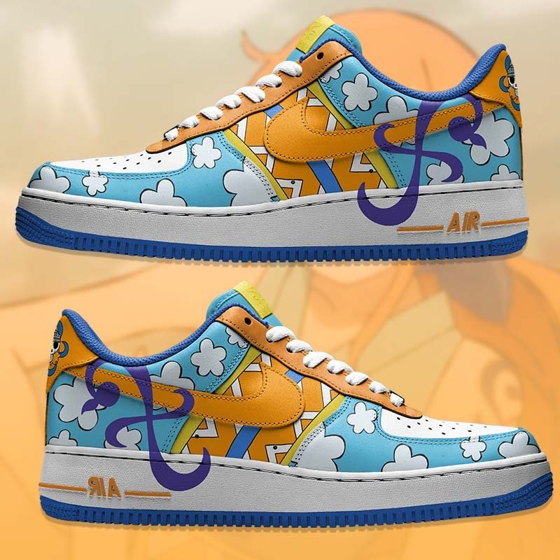 Nami Op Nike Logo Air Force 1 Shoes Sneakers Special Gift For Men And Women