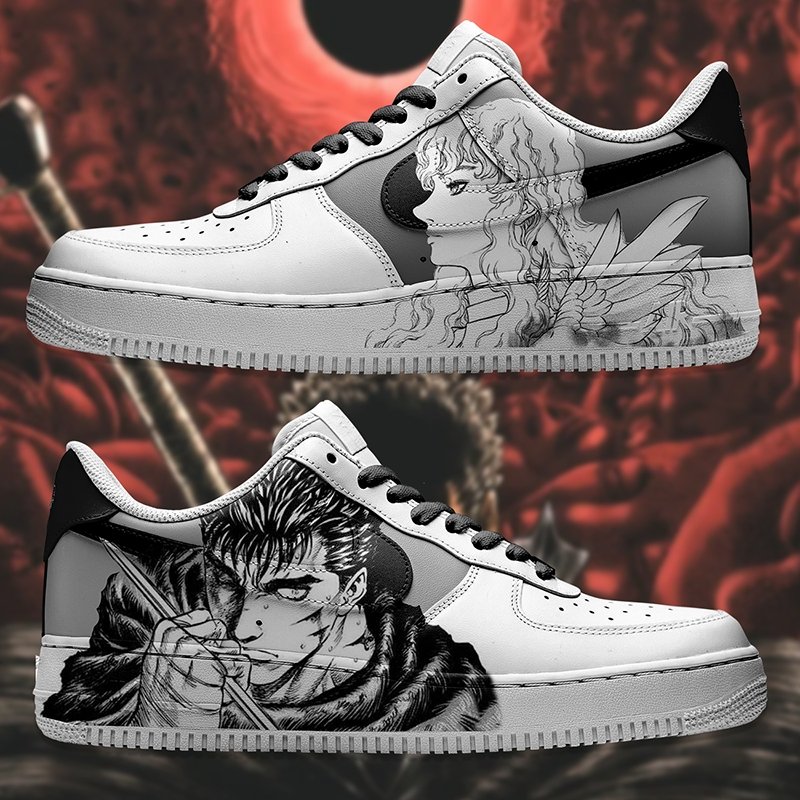 Berserk Nike Logo Air Force 1 Shoes Sneakers Special Gift For Men And Women