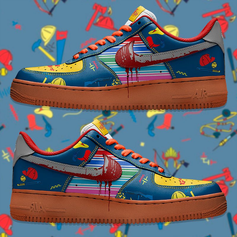 Chucky Nike Logo Air Force 1 Shoes Sneakers Special Gift For Men And Women
