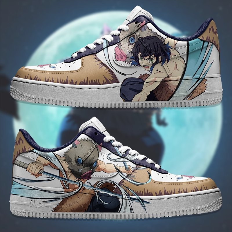 Inosuke Nike Logo Air Force 1 Shoes Sneakers Special Gift For Men And Women