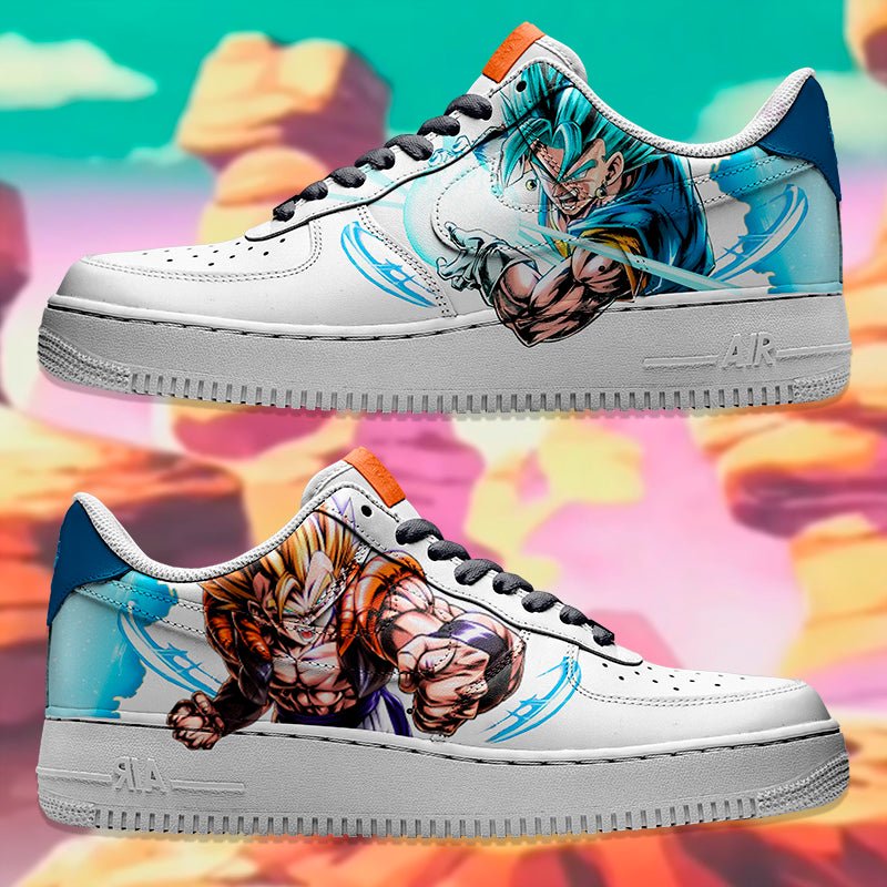 Gogeta & Vegetto Nike Logo Air Force 1 Shoes Sneakers Special Gift For Men And Women