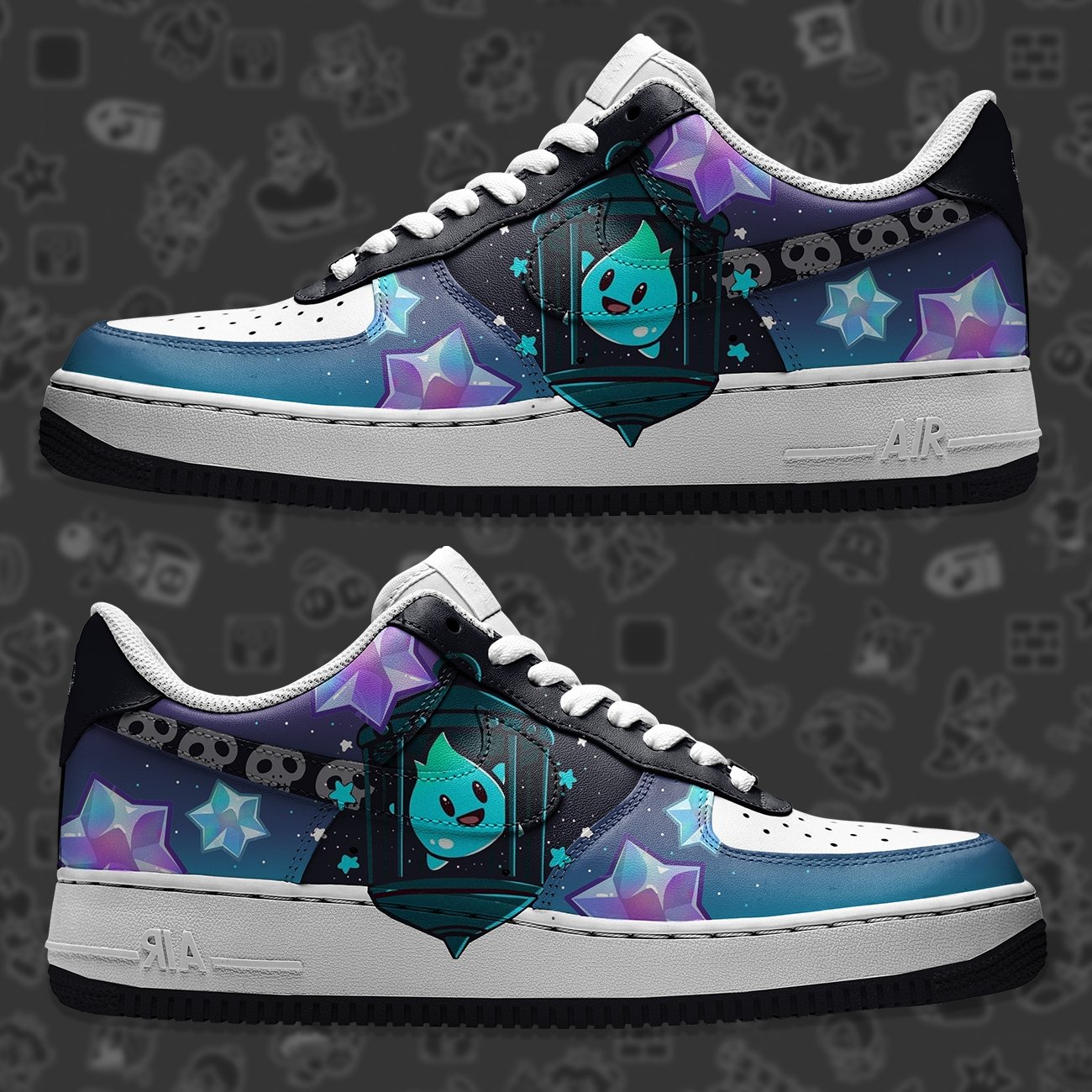 Lumalee Nike Logo Air Force 1 Shoes Sneakers Special Gift For Men And Women