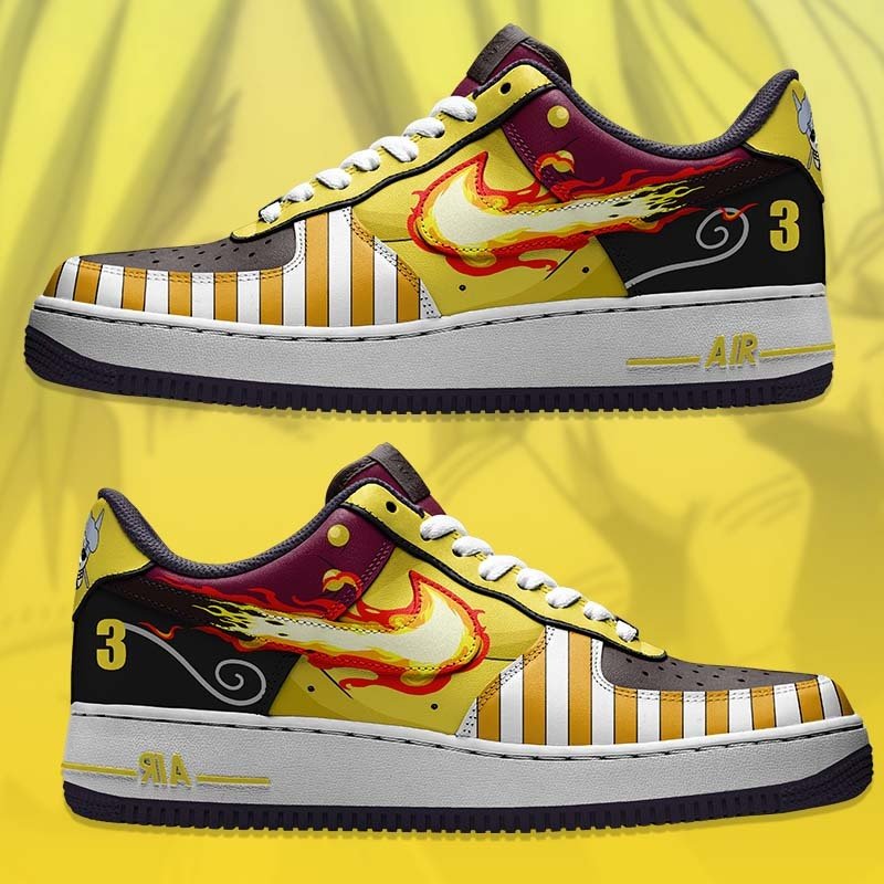 Sanji Op Nike Logo Air Force 1 Shoes Sneakers Special Gift For Men And Women