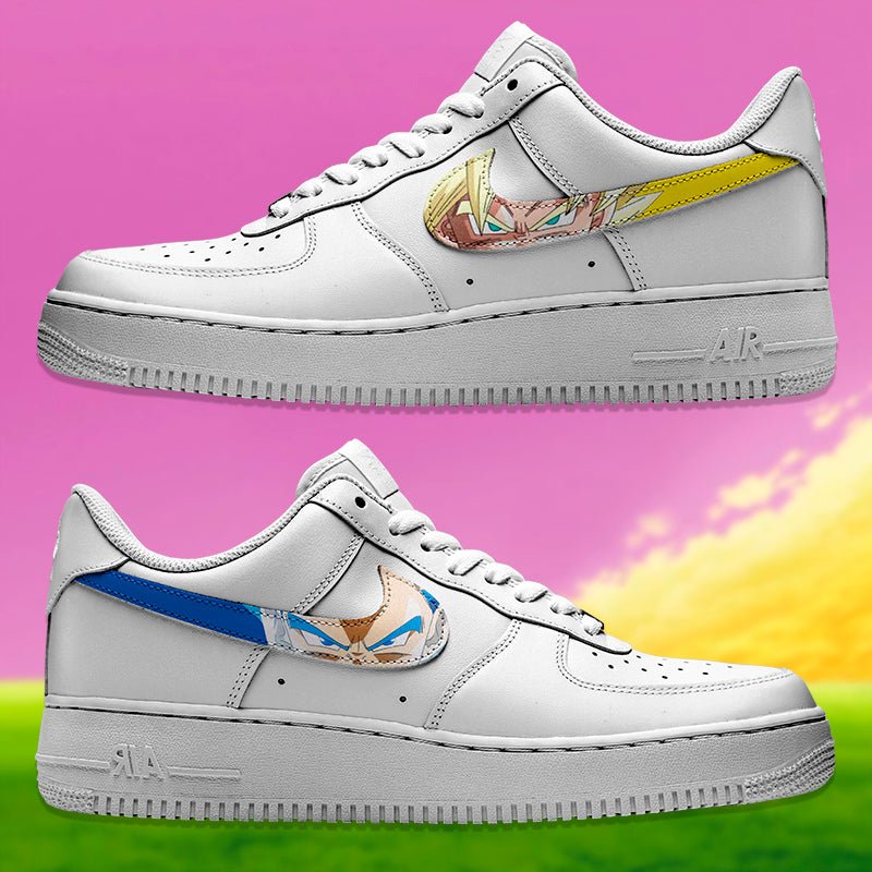 Dragon Ball Swoosh Nike Logo Air Force 1 Shoes Sneakers Special Gift For Men And Women