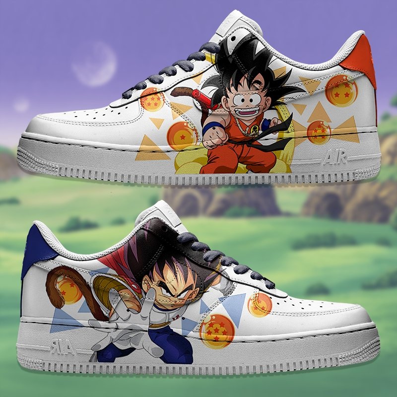 Baby Dragon Ball Z Nike Logo Air Force 1 Shoes Sneakers Special Gift For Men And Women