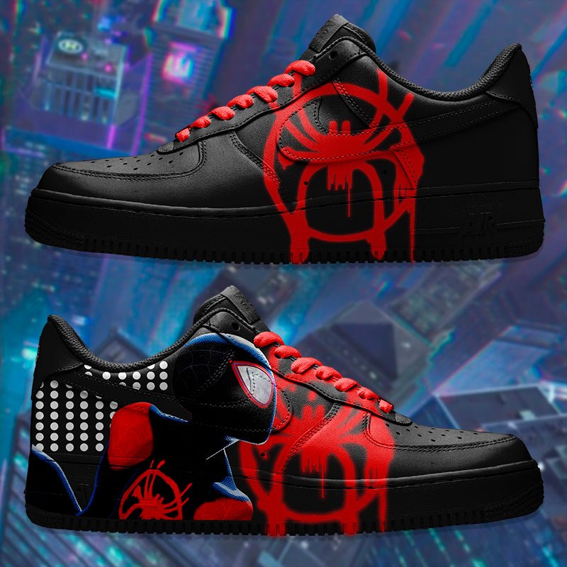 Spider Man Nike Logo Air Force 1 Shoes Sneakers Special Gift For Men And Women