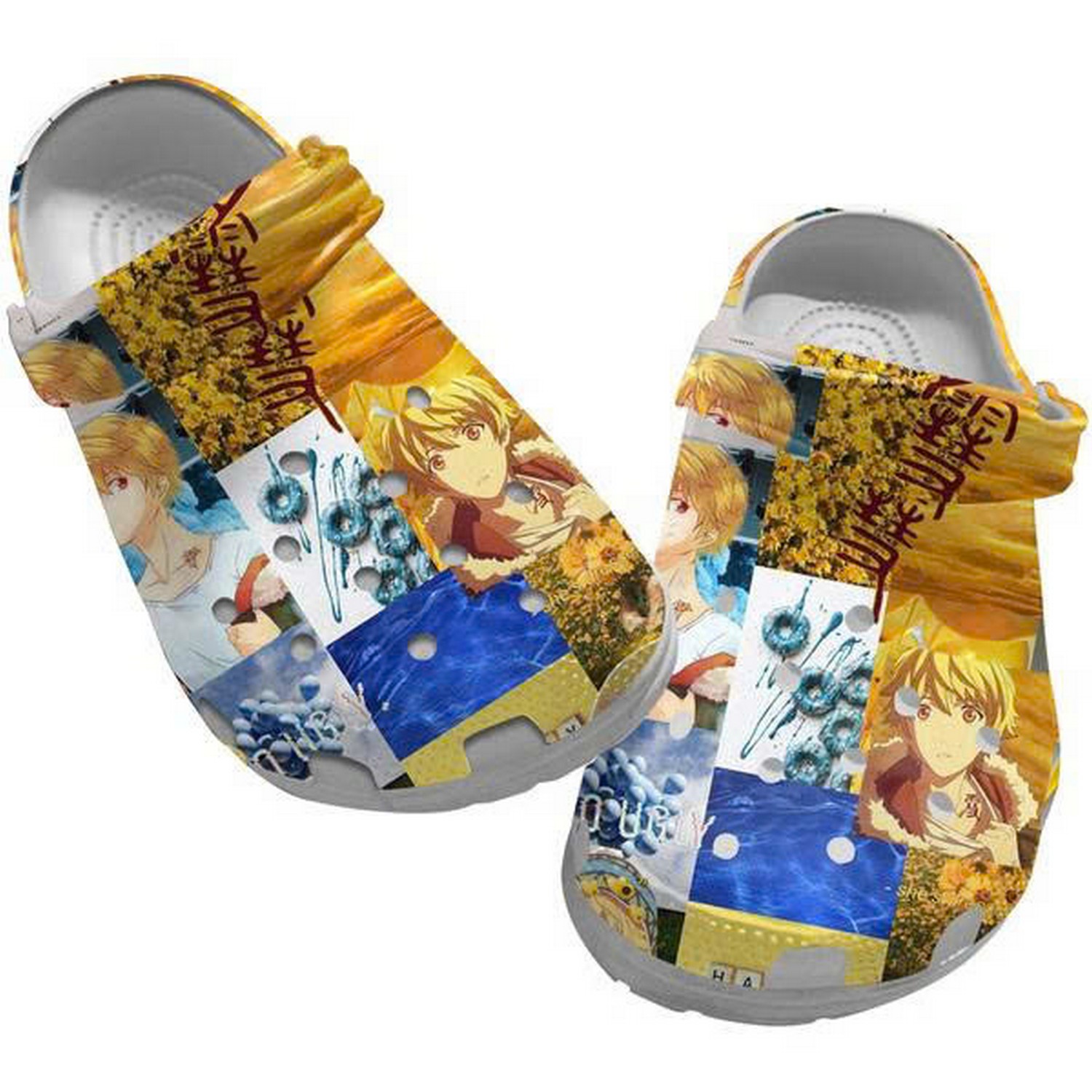Anime Noragami Manga Beautiful Autumn Custom Name Crocs For Men And Women
