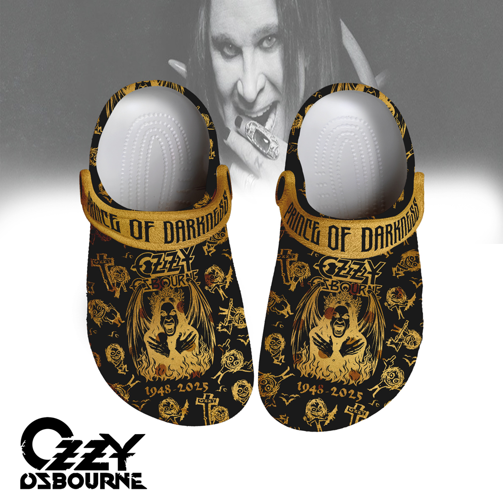Prince Of Darkness Ozzy Osbourne Crocs Non-Slip And Comfortable 