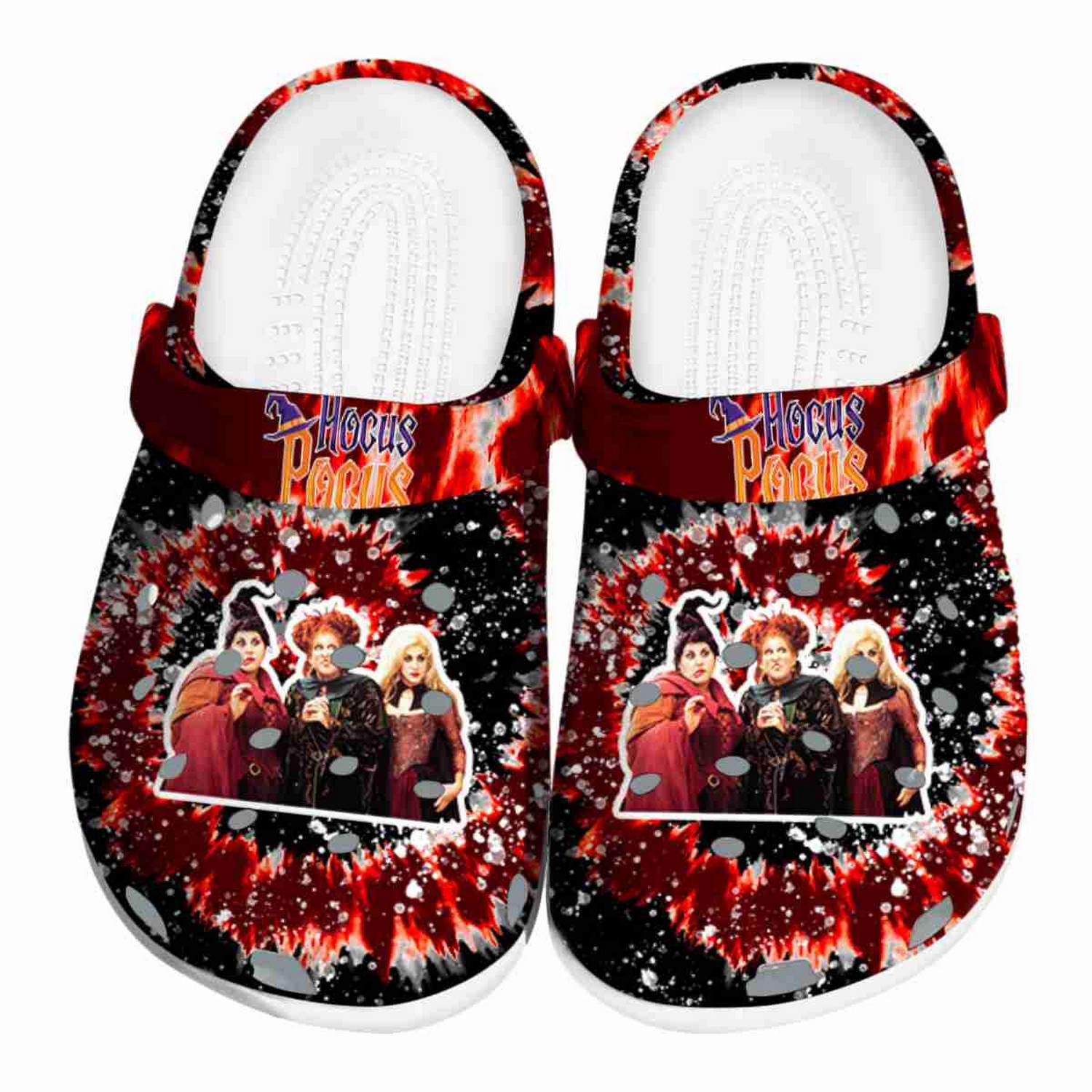 Hocus Pocus Radiant Burst Effect Crocs For Kids And Adults