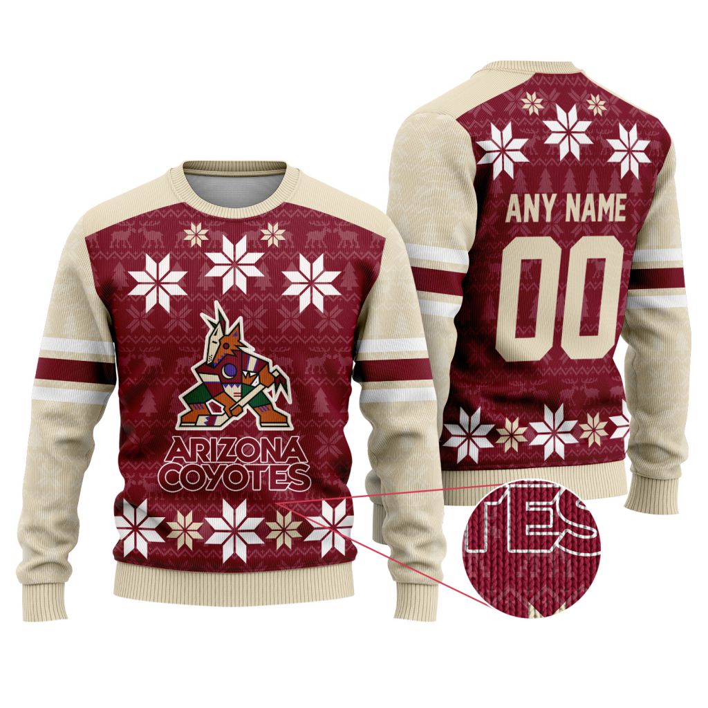 Arizona Coyotes Special NHL Ugly Sweater For Christmas