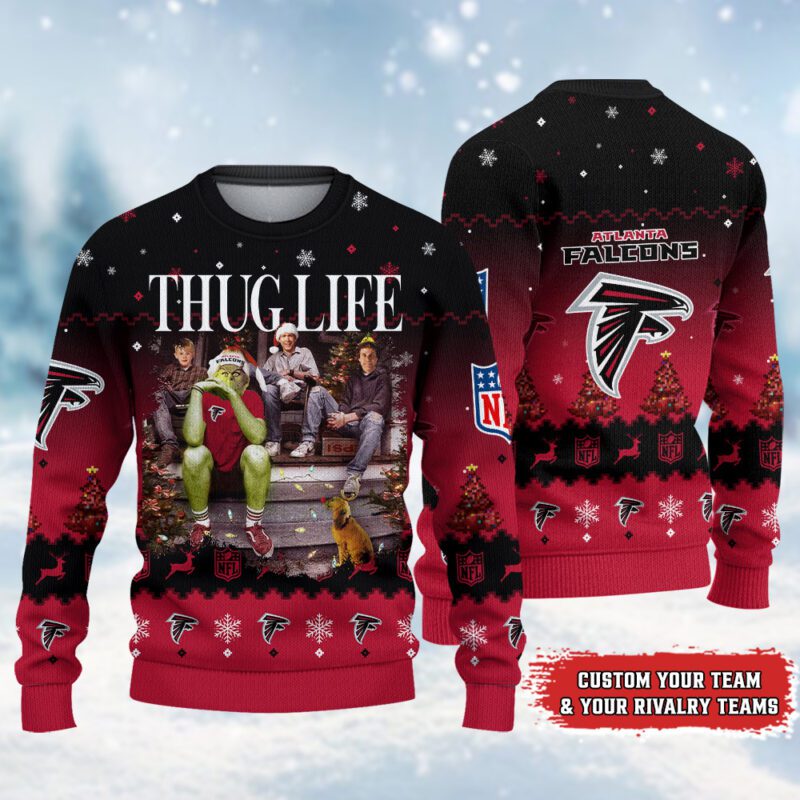 Atlanta Falcons NFL Thug Life Ugly Sweater