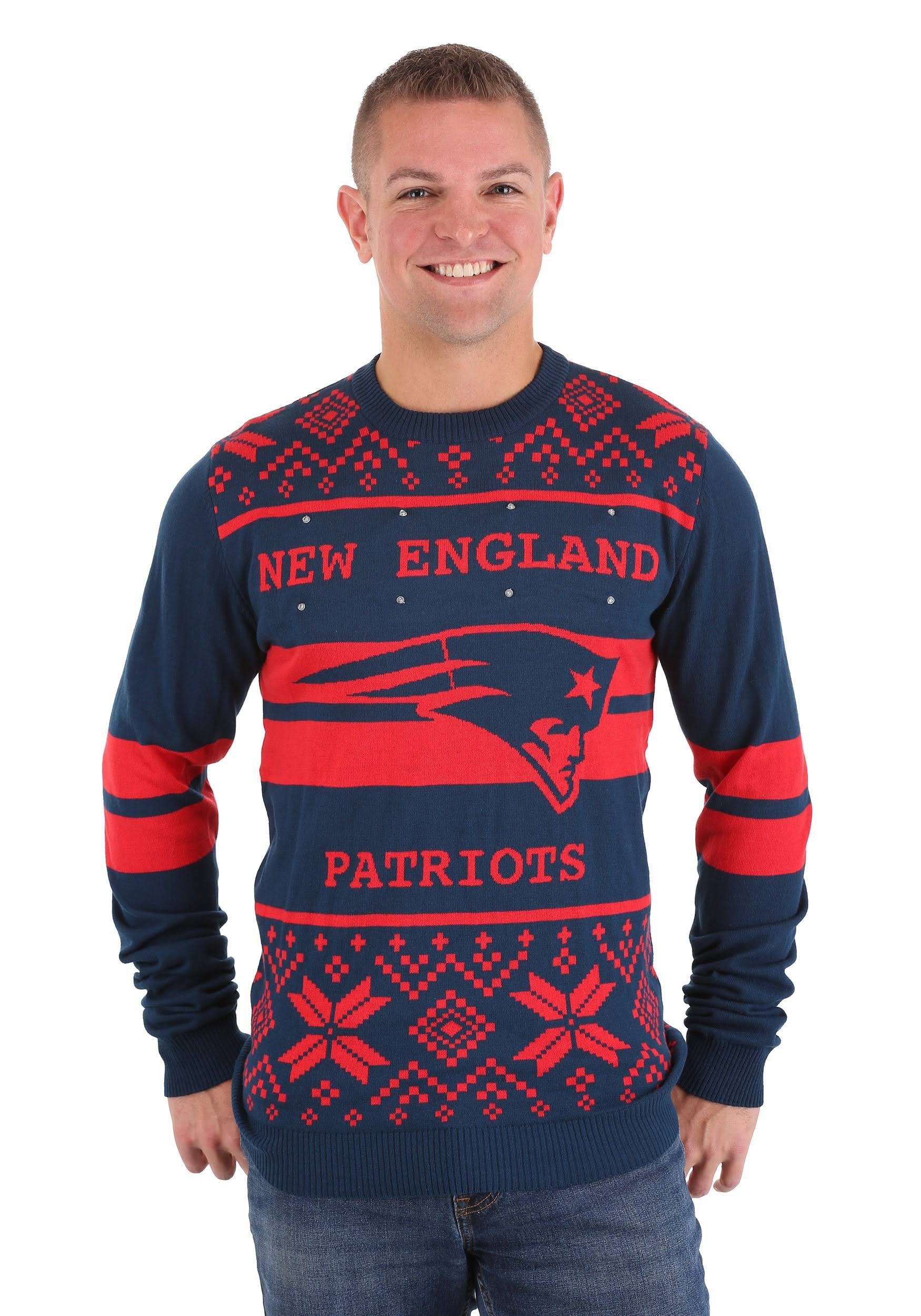 Adult New England Patriots Ugly Sweater