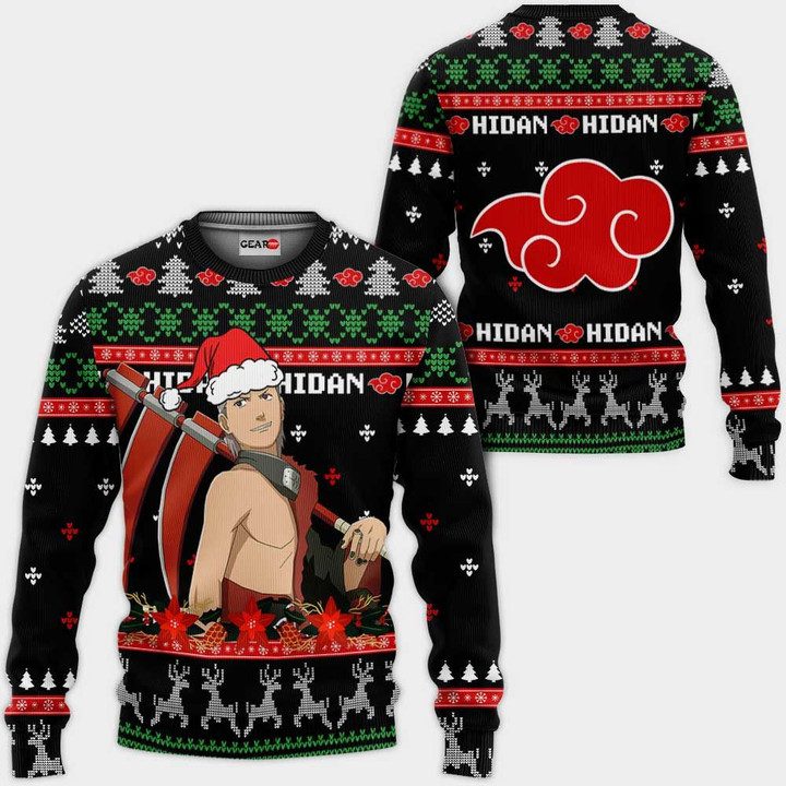 Akatsuki Hidan Ugly Christmas Sweater Pullover Hoodie Custom Xmas Gifts