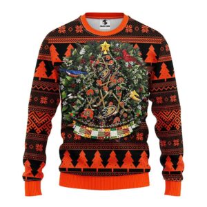 Anaheim Ducks Tree Ball 2025 NHL Ugly Christmas Sweater For women