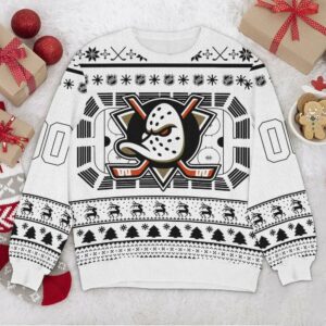 Anaheim Ducks Custom 2025 NHL Ugly Christmas Sweater For men