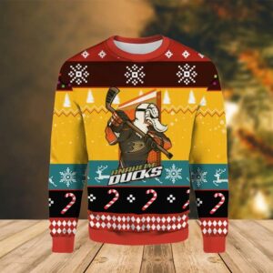 Anaheim Ducks Bardown Reverse 2025 NHL Ugly Christmas Sweater For men