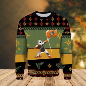Anaheim Ducks Cartoon Funny 2025 NHL Ugly Christmas Sweater For women