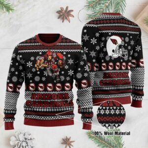 Arizona Cardinals American Football Ugly Christmas Sweater For women