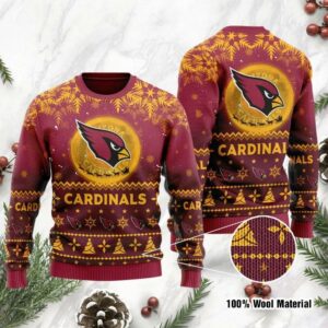 Arizona Cardinals American Football NFL Ugly Christmas Sweater For women