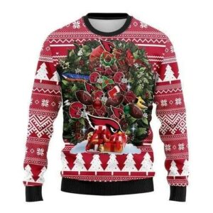 Arizona Cardinals Tree Christmas Ugly Sweater For men