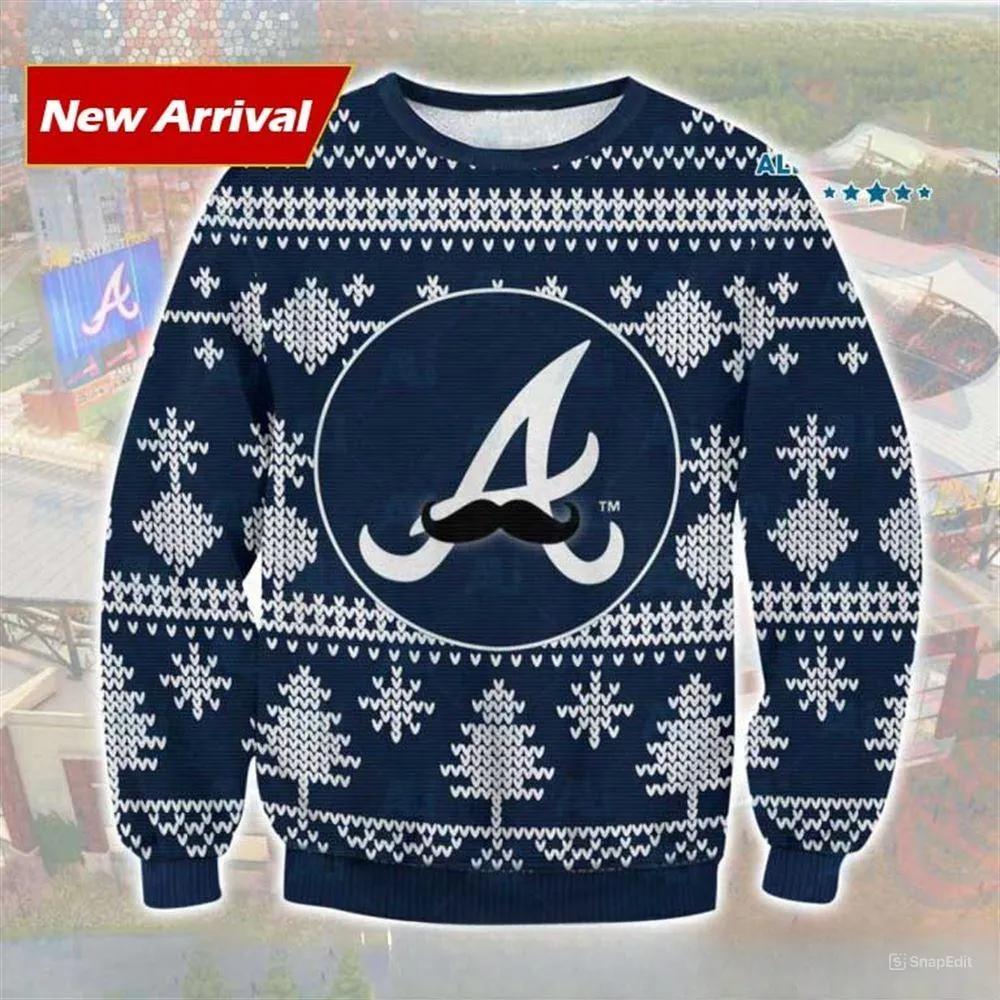 Atlanta Braves Mlb MLB 2025 Ugly Christmas Sweater