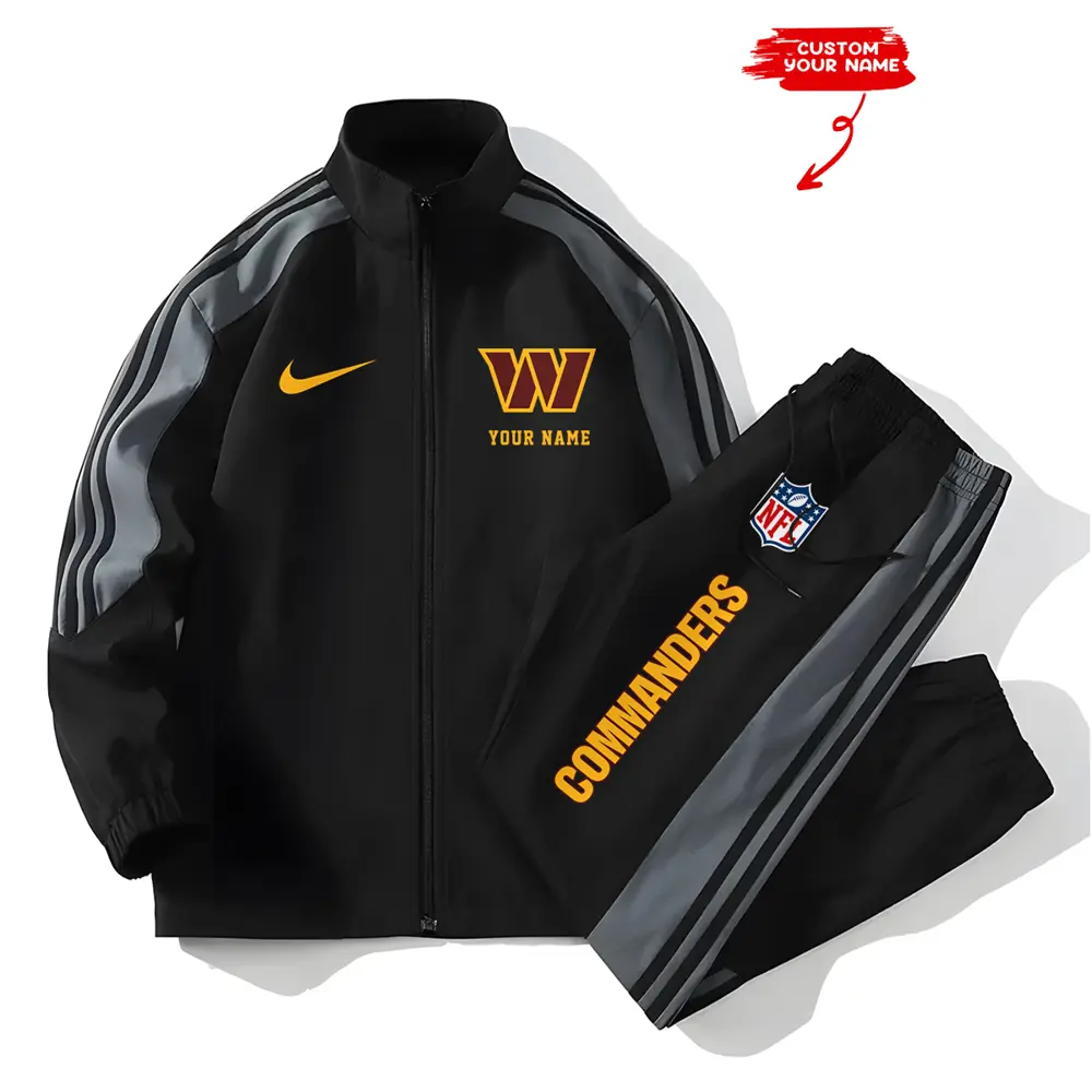 Washington Commanders New Style Versatile Sports Set Jacket And Pants
