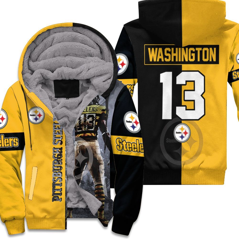 13 James Washington Pittsburgh Steelers Legend 2020 Nfl Season Unisex Fleece Hoodie