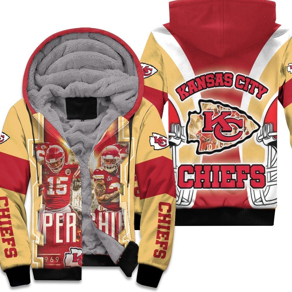 Afc West Division Kansas City Chiefs Champions 2021 Super Bowl Unisex Fleece Hoodie