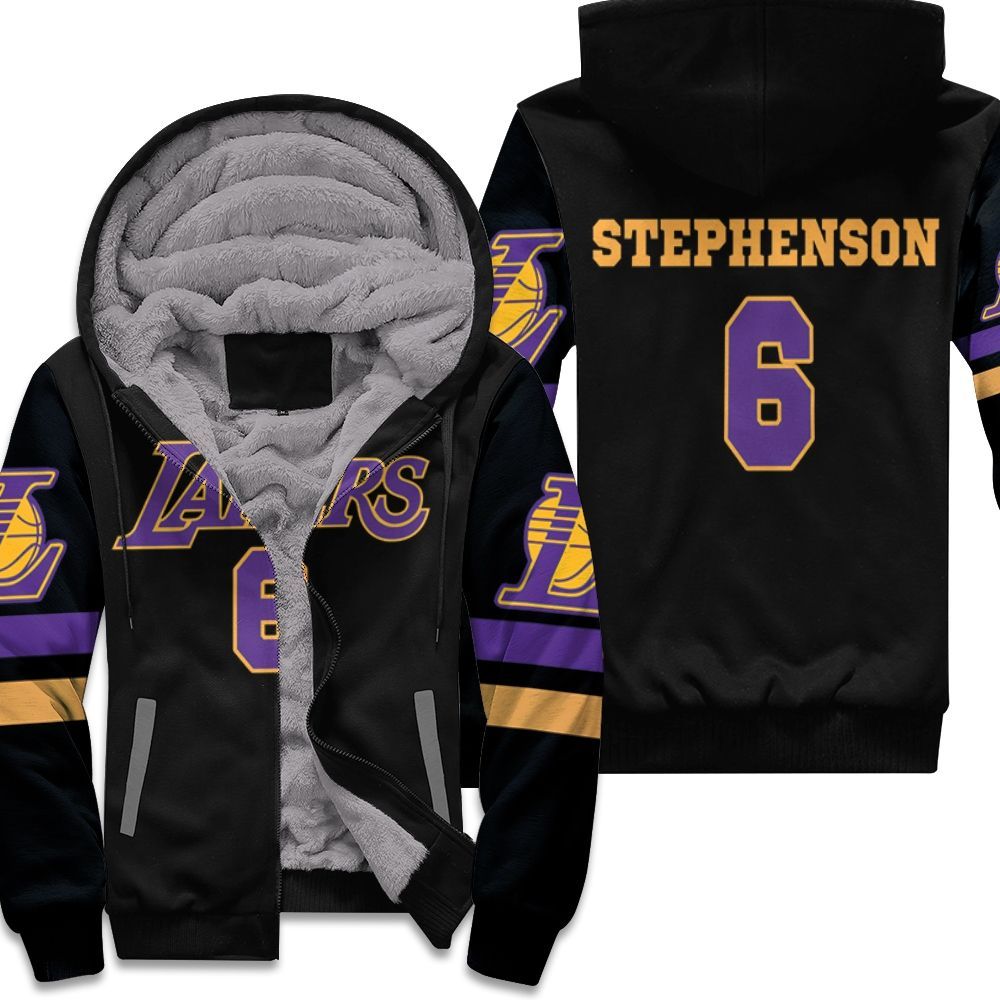6 Lance Stephenson Lakers Inspired Style Unisex Fleece Hoodie