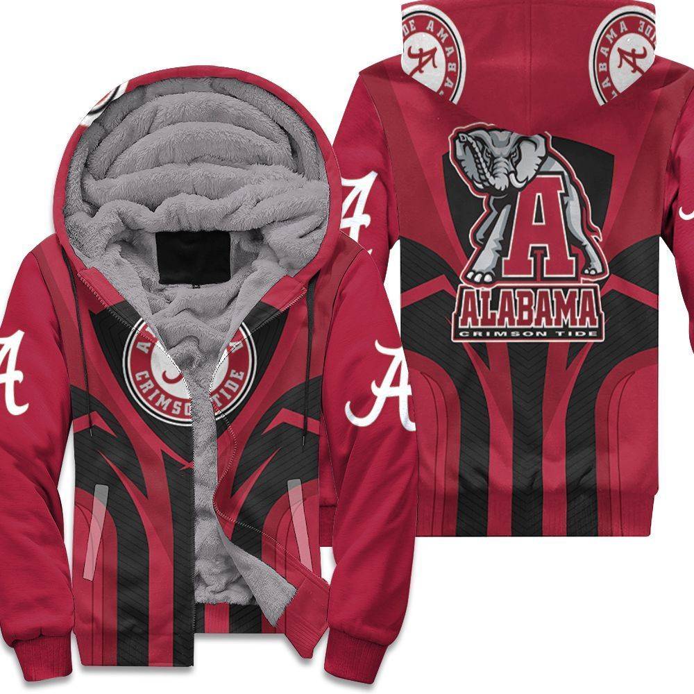Alabama Crimson Tide Ncaa For Tide Fan 3D Unisex Fleece Hoodie