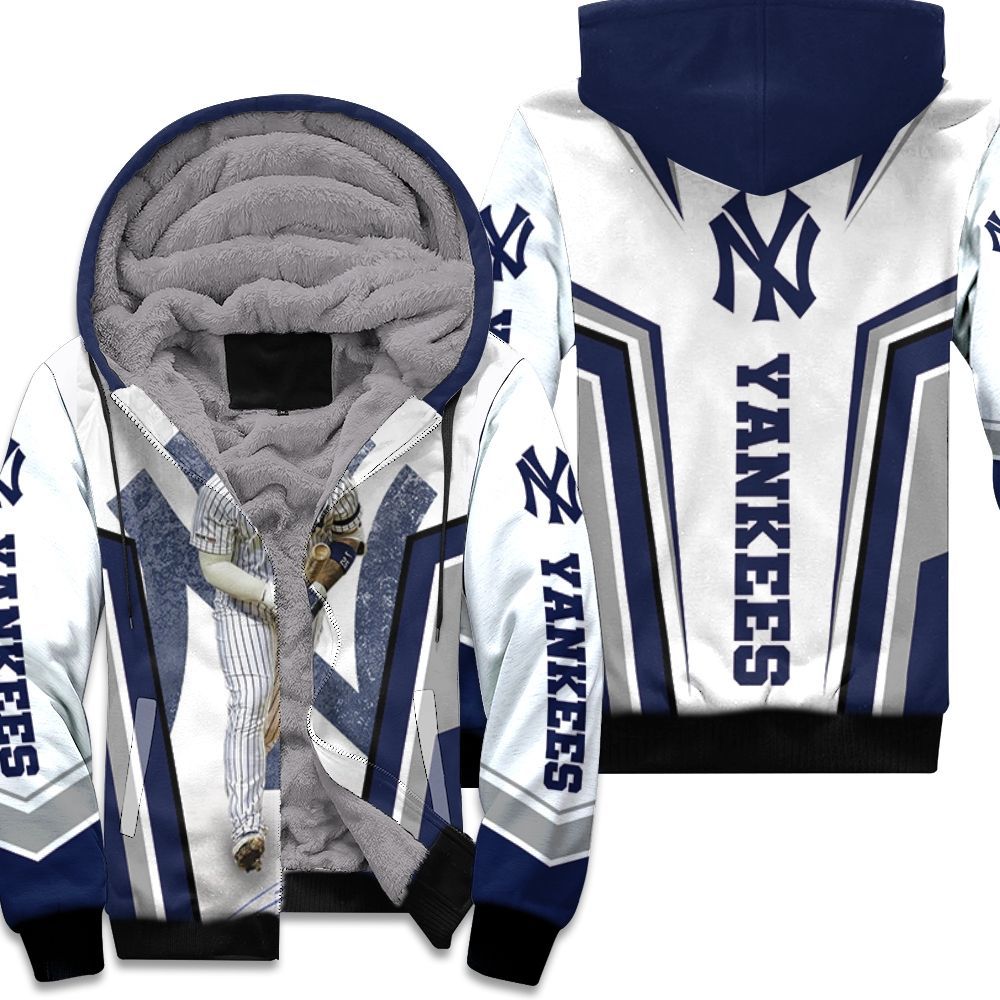 25 New York Yankees Gleyber Torres Baseball Unisex Fleece Hoodie