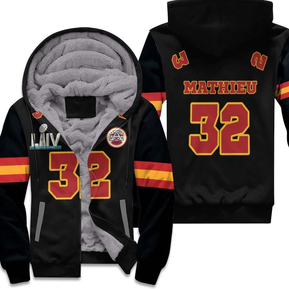 32 Tyrann Mathieu Kannas City 1 Inspired Style Unisex Fleece Hoodie