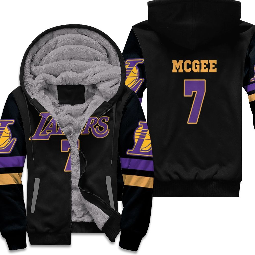 7 Javale Mcgee Lakers Inspired Style Unisex Fleece Hoodie