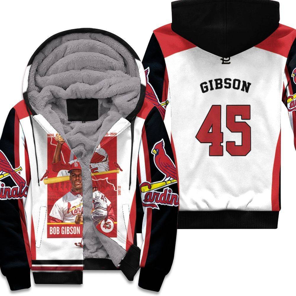 45 Gibson St Louis Cardinals Unisex Fleece Hoodie