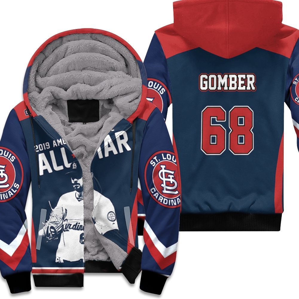 68 Austin Gomber St Louis Cardinals Unisex Fleece Hoodie