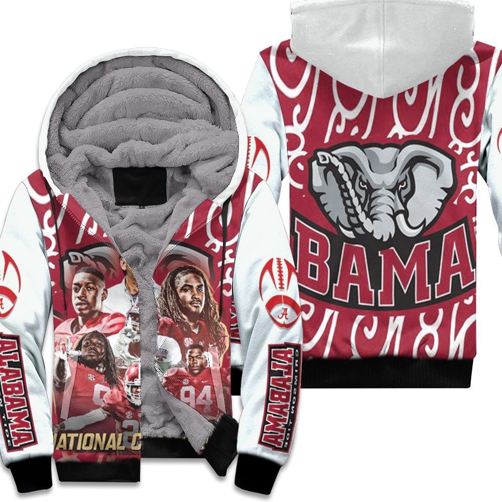 Alabama Crimson Tide National Champions Unisex Fleece Hoodie