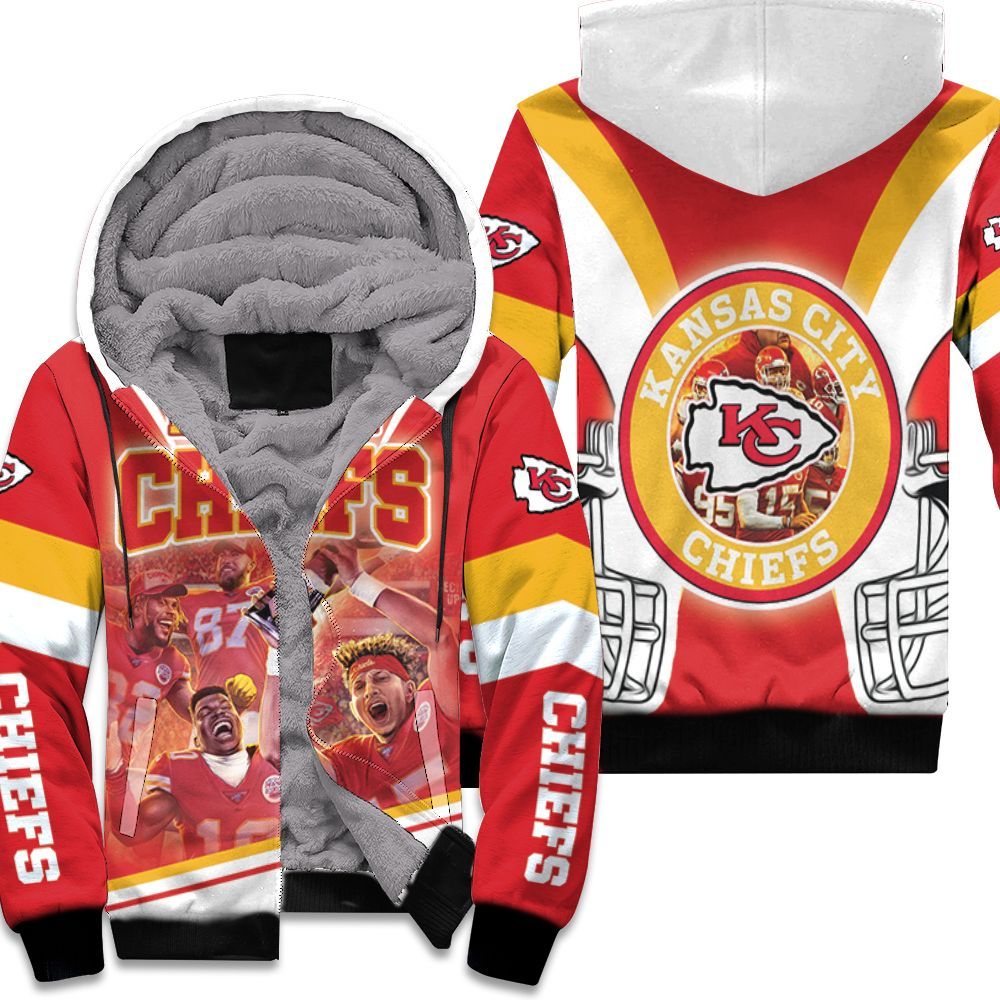 Afc West Division Champions Kansas City Chiefs Super Bowl 2021 Unisex Fleece Hoodie