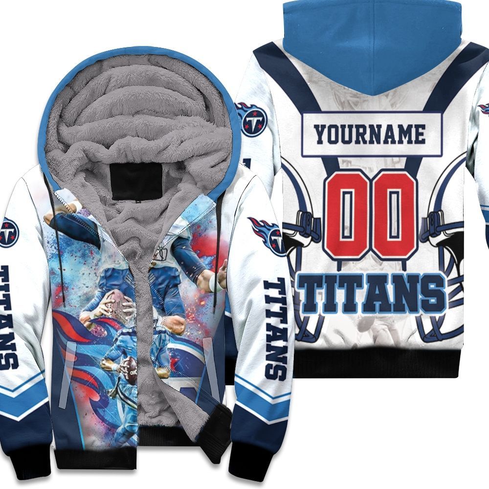 Afc South Division Champions Tennessee Titans Super Bowl 2021 1 Personalized Unisex Fleece Hoodie