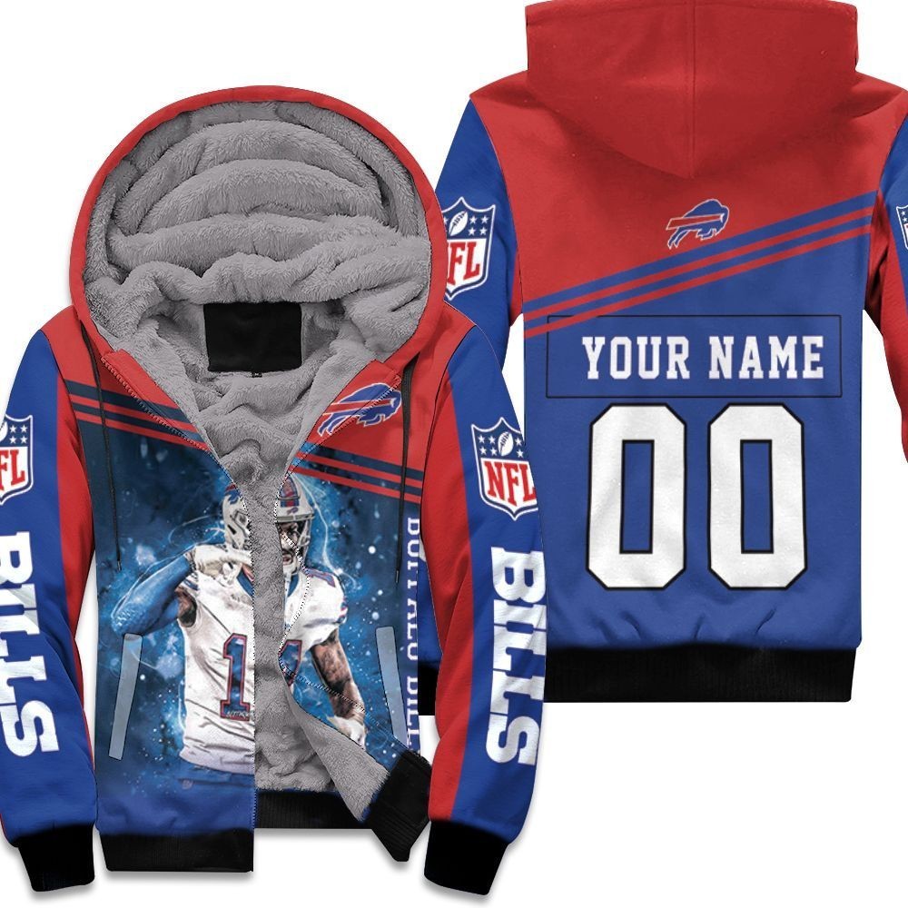 14 Stefon Diggs 14 Buffalo Bills Great Player 2020 Nfl Season Personalized Unisex Fleece Hoodie