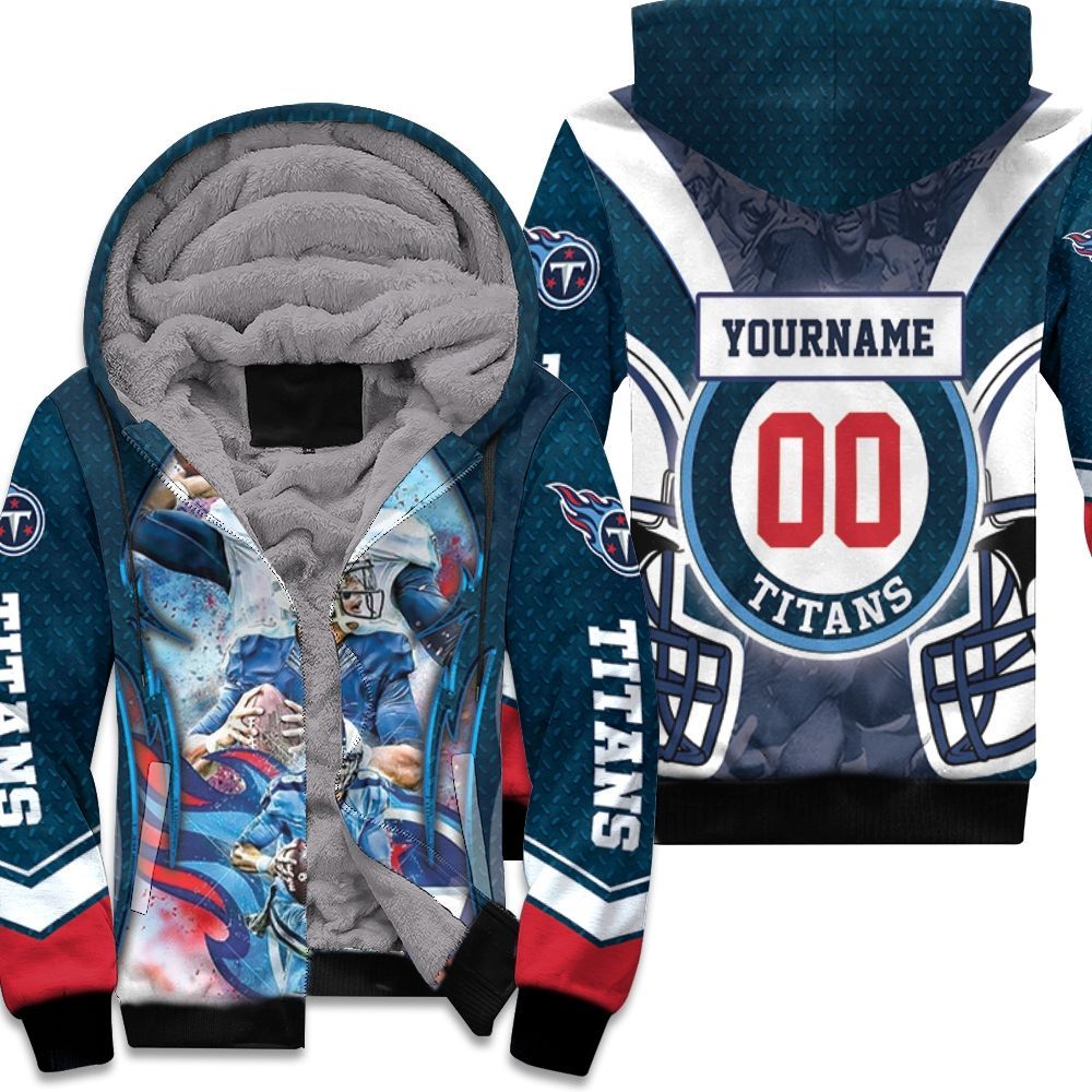 Afc South Division Champions Tennessee Titans Super Bowl 2021 Personalized Unisex Fleece Hoodie