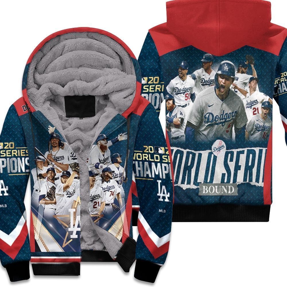 2020 Los Angeles Dodgers Yearbook Unisex Fleece Hoodie