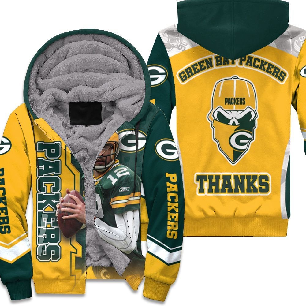 Aaron Rodgers #12 Green Bay Packers Super Bowl LV Champion Hoodie