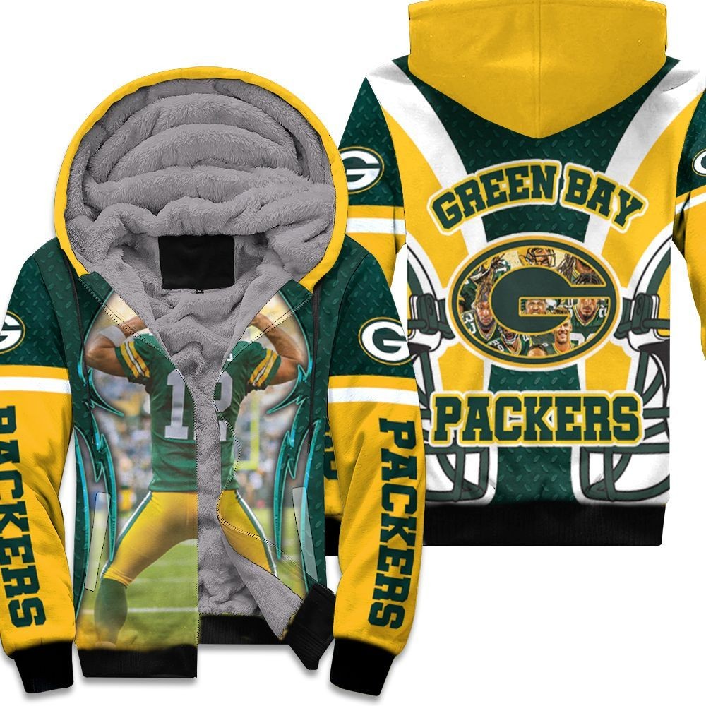 Aaron Rodgers #12 Green Bay Packers NFC North Champions Hoodie