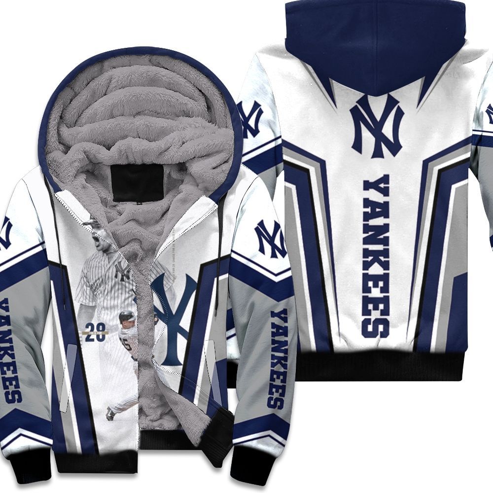 25 New York Yankees Gleyber Torres Chase For 28 Unisex Fleece Hoodie