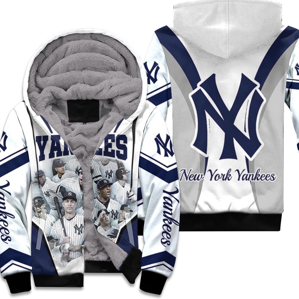 2018 New York Yankees Offical Yearbook For Fan Unisex Fleece Hoodie